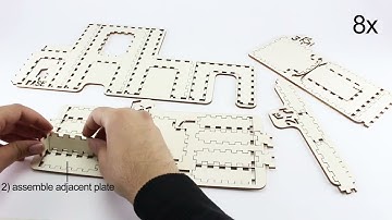 [Preview] Demonstrating Roadkill: Nesting Laser-Cut Objects for Fast Assembly