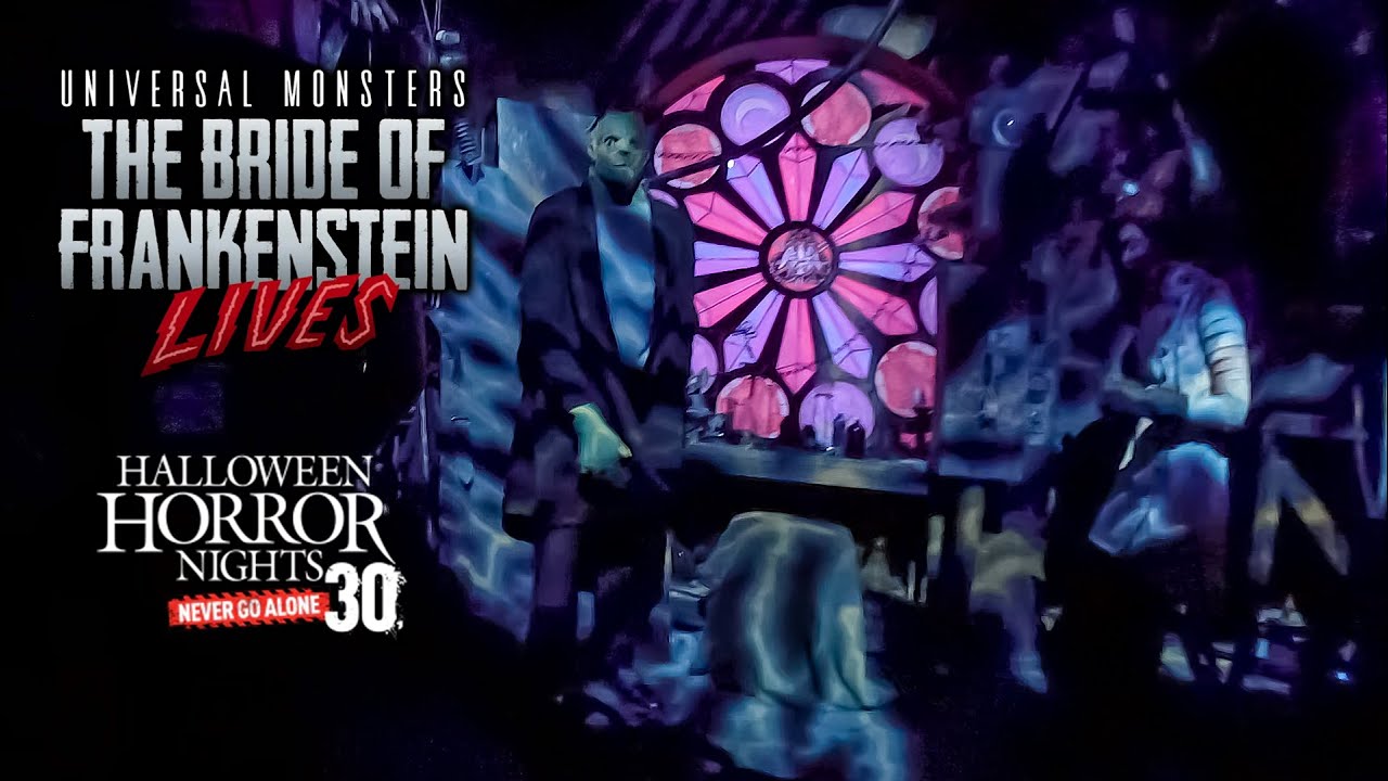 2021 The Bride of Frankenstein Lives Haunted House Halloween Horror ...