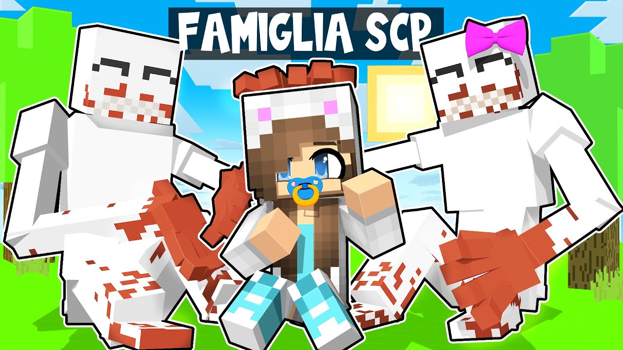 VENGO ADOTTATA DA UNA FAMIGLIA DI SCP SU MINECRAFT!