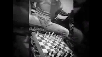 Using my feet to play chess and smoke ...  LOL