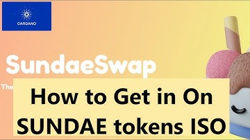How to Join on SundaeSwap Initial Stake Offering (ISO)