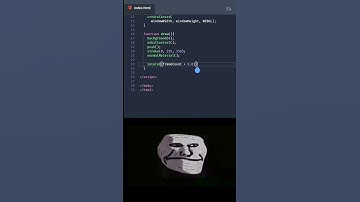 Create 3d Torus Animation in JavaScript | html 5 canvas #shorts #javascript #developer #coding