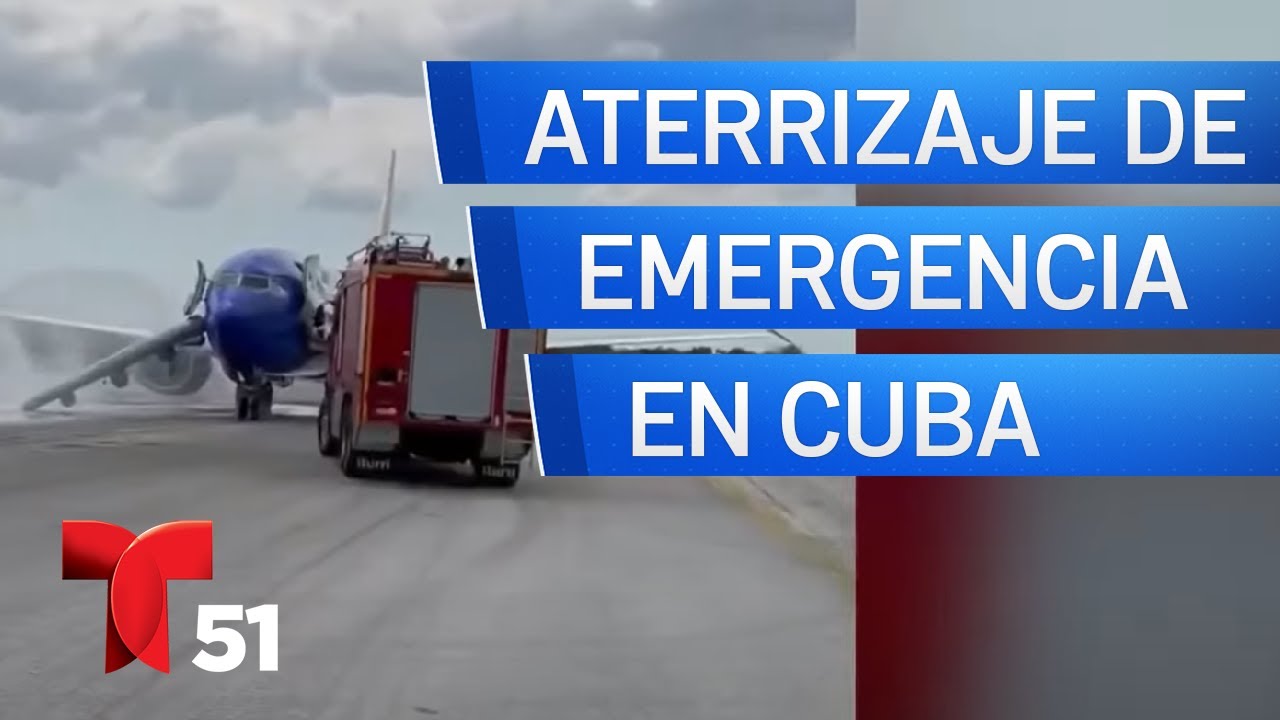 Revelan el pánico tras aterrizaje de emergencia en La Habana