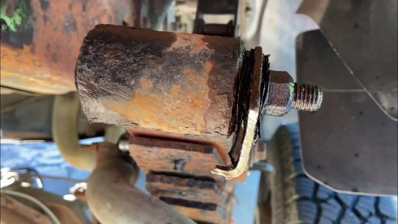 19801997 f250 and f350 leaf spring hanger and shackle replacement
