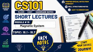 Cs101 vu short lecture 15 midterm 2026 by learn with easy notes, cs101 module 15 modified notes