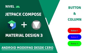 Android Moderno desde Cero | Jetpack Compose con Material Design 3 | Button y Column