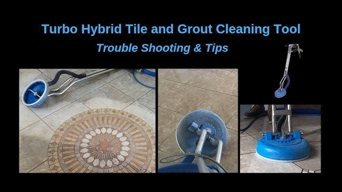 Mytee T-Handle Style 1.5? Spinner® Tile & Grout Cleaning Tool