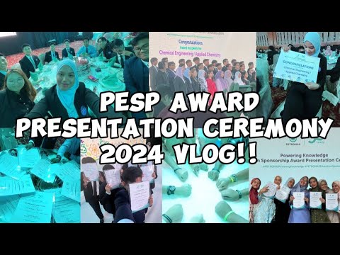 PESP award presentation ceremony 2024 vlog!!!