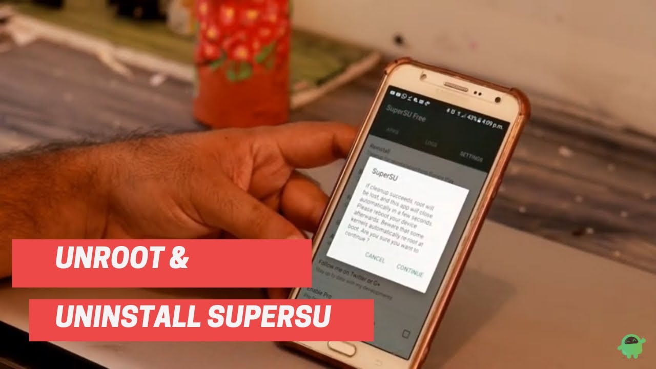 How To Remove Supersu