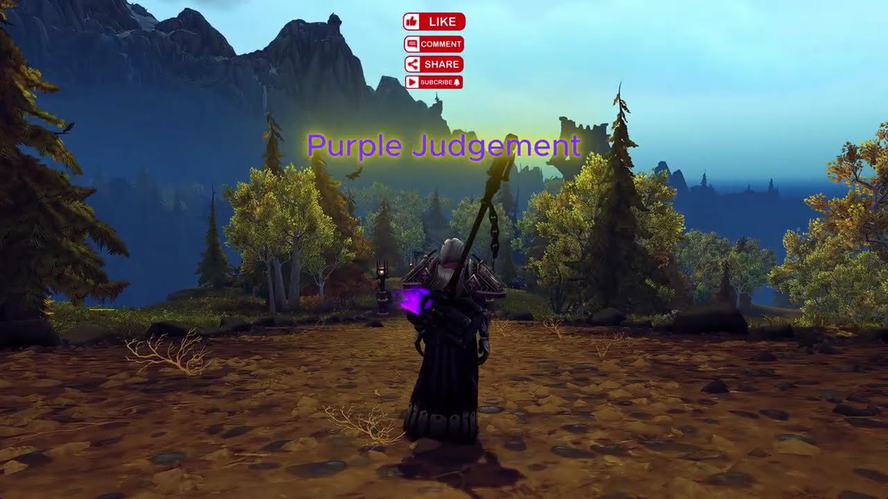 World of Warcraft : Purple Judgement Transmog
