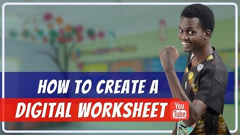 How to Create a Digital Worksheet with Google Slides