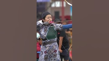 Cung thủ Mông Cổ#shorts