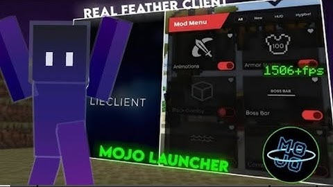 Finally Real Feather Client For Mojo/Pojav Launcher | Updated Version | No Fancy Menu