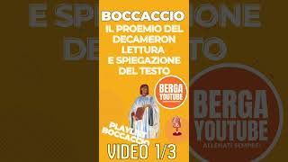 Il proemio del Decameron (promo)