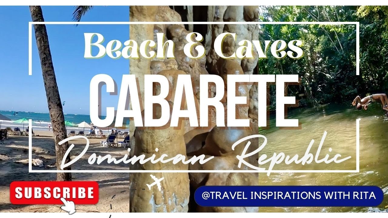 🔴 CABARETE DOMINICAN REPUBLIC | Beach and Caves with Amazing Natural Swimming Holes