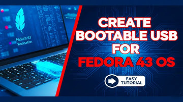 How to create bootable USB for installing FEDORA  43 OS