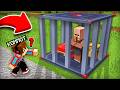 ПОЧЕМУ ЭТОТ ЖИТЕЛЬ ЖИВЁТ В КЛЕТКЕ В МАЙНКРАФТ | Компот Minecraft