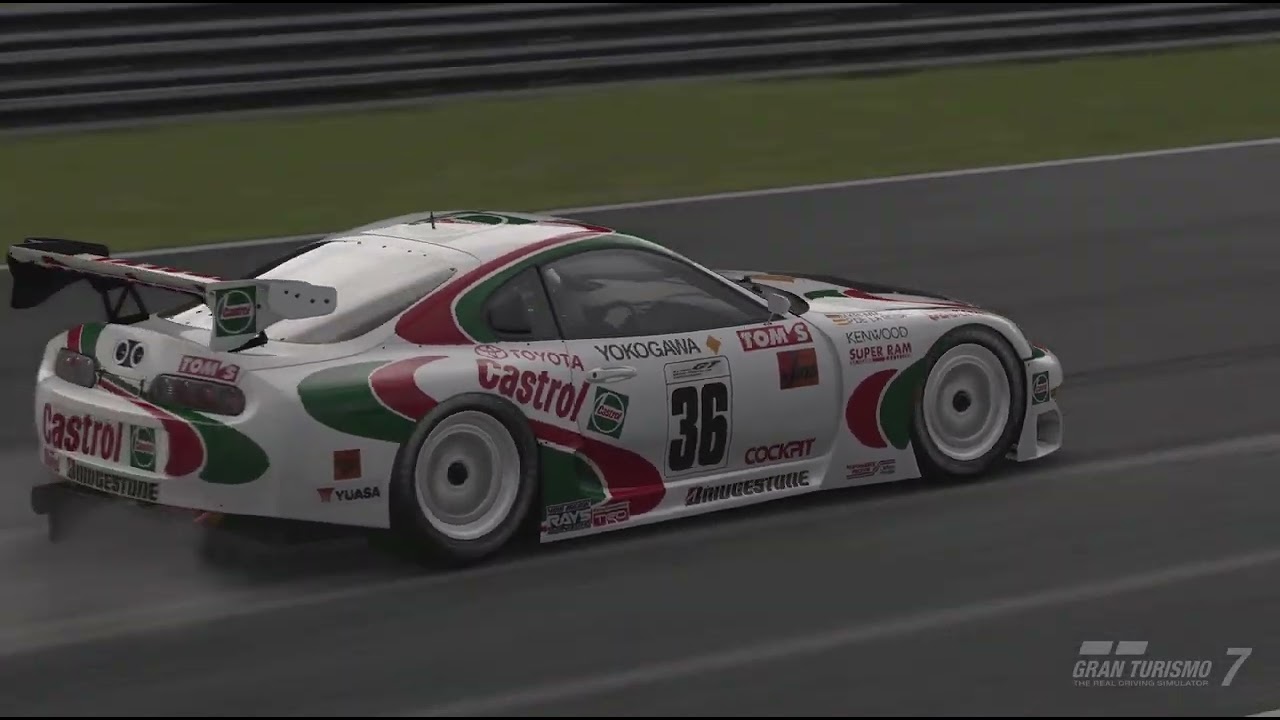 Gran Turismo 7 Toyota Castrol SupraGT  RedBull Ring - Wet Race