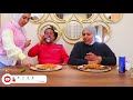 تحدي 2 طبق مكرونة كبير باللحمة مع الحج والعقاب صحاب بنتي عاقبوني 