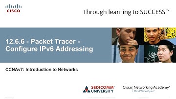 Курс Молодого Бойца Cisco Часть 1 2021 CCNA 1 ITN 12.6.6 Packet Tracer – Configure IPv6 Addressing