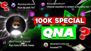 I'm Jack?? | 100K Special QnA | MinevidZ screenshot 5