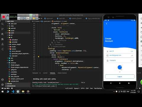 Login & signUp (todo) with Flutter