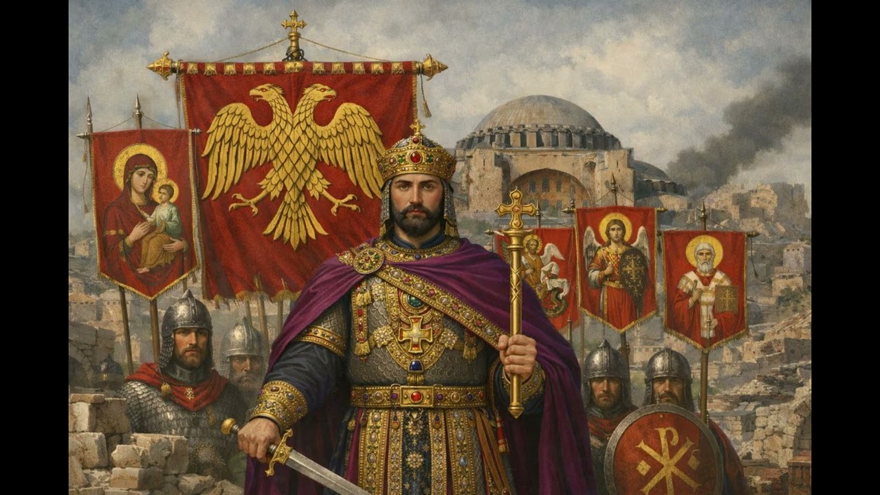 Epic Byzantine Music - The Serpent Cast Out (Ὁ ὄφις ἐβλήθη ἔξω)