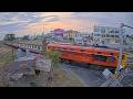 02/05/2569 SRT เว็บแคมพัทยา รถไฟขนทหาร ADR รถไฟขนส่งสินค้า | タイ国鉄 兵員輸送 ADR型代走 貨物列車 日立製機関車 パタヤ