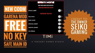 CALL OF DUTY MOBILE MOD APK NEW 1.6.37 | NO KEY | FREE MOD | SEIKO MOD | SAFE MAIN ID | GARENA screenshot 2