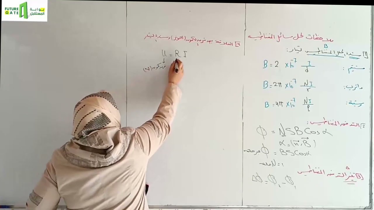 منصة بوابة المستقبل | ملاحظات هامة لحل مسائل المغناطيسية | بكالوريا