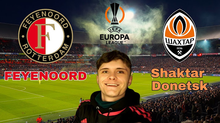 8 GOALS!! Chaos in DE KUIP! American fan Experiences FEYENOORD vs Shaktar Donetsk - Europa League