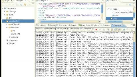 Eclipse Jboss5 Setup