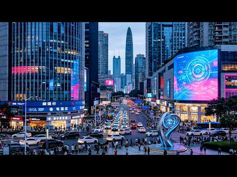 This is the most prosperous area in Shenzhen#travel #china #chinalife #automobile