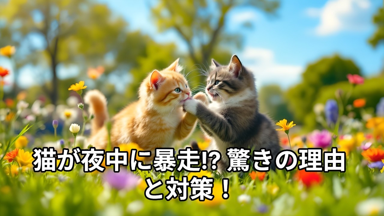 深夜2時の大暴走…あれは嫌がらせじゃない！猫が夜中に走り出す本当の理由