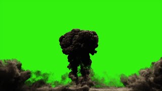 FREE 10 Explosions Effect Chroma Key With Sound Effect Green Screen || By Green Pedia