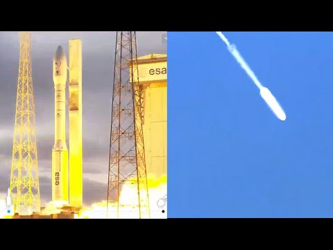 Vega launches CERES 1, 2 and 3