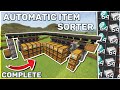 Minecraft Item Sorter System - Easy, Expandable