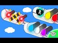 【信号 ふみきり アニメ】こんな 信号機 はイヤだ!(宇宙人) What a traffic signal !