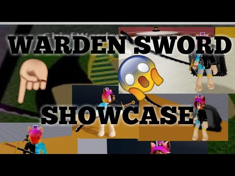 Warden sword showcase in blox fruits - YouTube