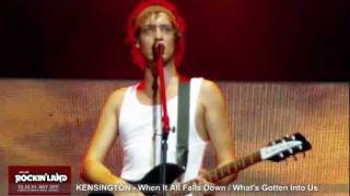 Video thumbnail of "Kensington - When It All Falls Down / What's Gotten Into Us (Live at Java Rockin' Land 2011)"