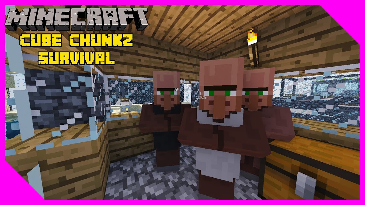 Let The Trading Begin!! | Cube Chunkz Survival ThrowBack [Playthrough ...