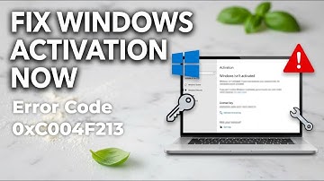 Fix Error Code 0xC004F213 in Windows 11 — Full Step-by-Step Guide!