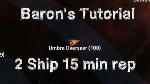 VEGA Conflict : UMBRA Overseer 100 Tutorial With 2 ships (low repair)