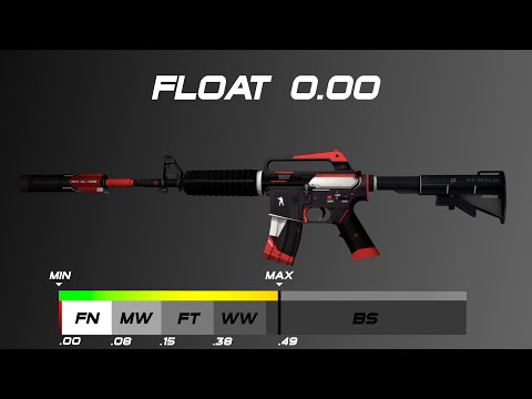 CSGO M4A1-S | Cyrex - Skin wear/float