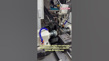 Precision Power: The Ultimate Double-Head Chamfering Machine