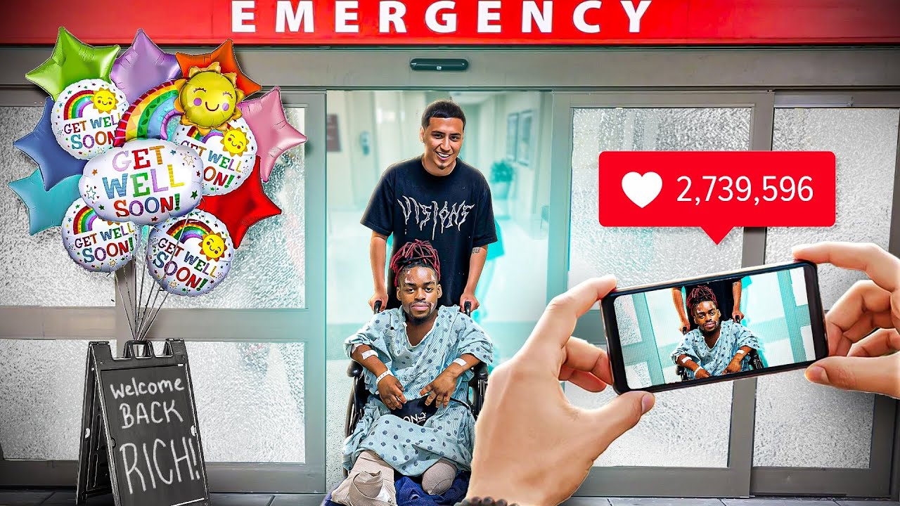 Рич наконец-то выписался из больницы