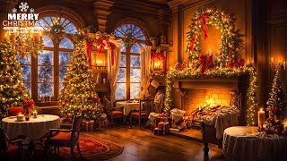 Beautiful Instrumental Christmas Music with Fireplace - Relaxing Christmas Carol Music screenshot 3