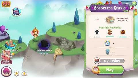 Merge Magic - Colorless Seas 6 - 3 Stars