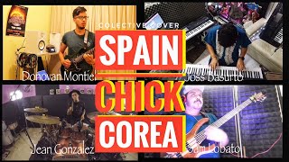 Video thumbnail of "SPAIN, CHICK COREA, band cover"