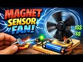 I Turned a FAN ON Using ONLY a MAGNET